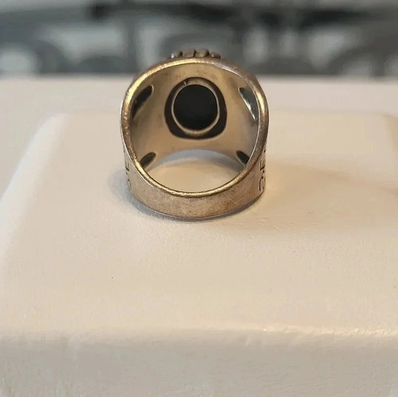 Sterling RELIOS CAROLYN POLLACK 925 Blue Lapis Ring(6) - Picture 4 of 6